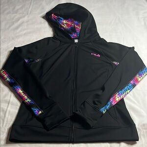 Fila Sport Zipper Hooded Sweatshirt